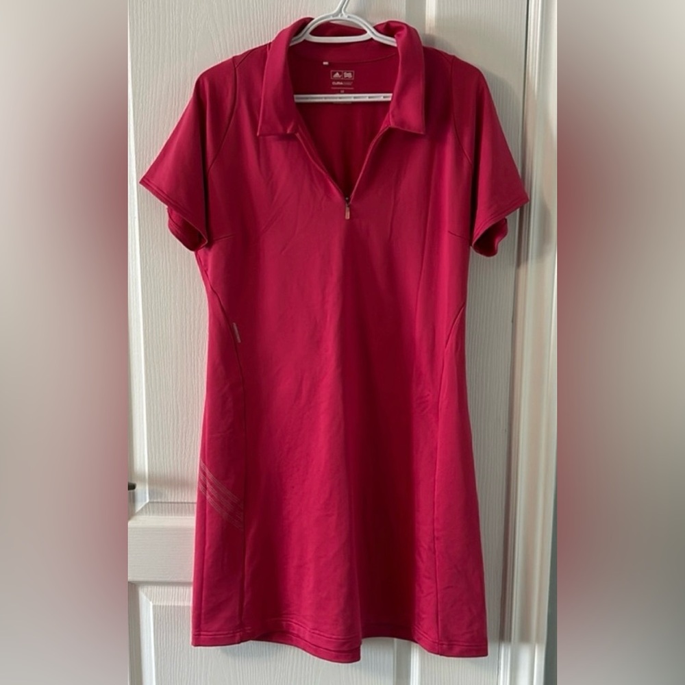 Pink climacool adidas golf dress size 12 with shorts